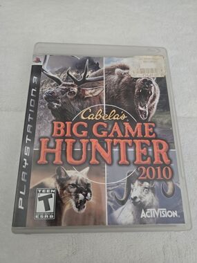 Cabela's Big Game Hunter 2010 - Orange and Black Cover Art
